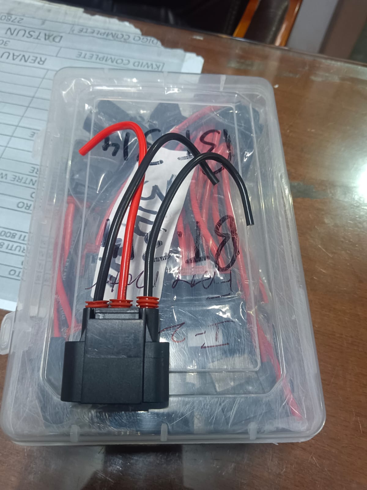 3-Pin Automotive Electrical Connector Pigtail